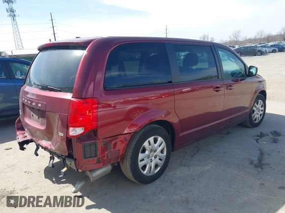 2018 Dodge Grand Caravan SE Plus with VIN 2C4RDGBG2JR188185, listed as a IAAI auction lot 41832570 with 80,072 mi miles and . Bid and sale history available at DreamBid. Image 4.