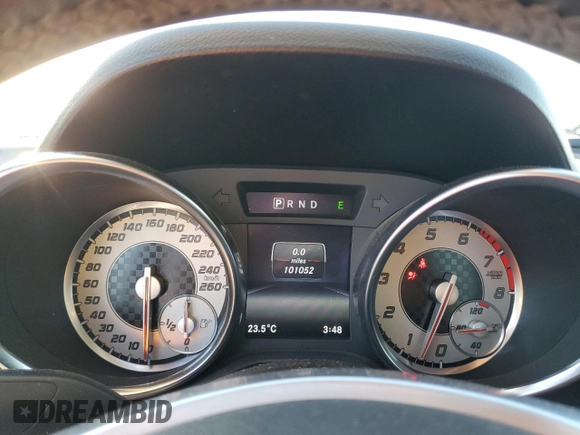 2015 Mercedes-Benz SLK-Class SLK 350 with VIN WDDPK5HA4FF100858, listed as a Copart auction lot 80667864 with 101,052 mi miles and Salvage Title. Bid and sale history available at carsss.com. Image 9.
