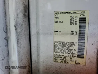 2012 Nissan Altima 2.5 S with VIN 1N4AL2AP0CC118304, listed as a Copart auction lot 52189125 with 0 mi miles and Salvage Title. Bid and sale history available at carsss.com. Image 12.