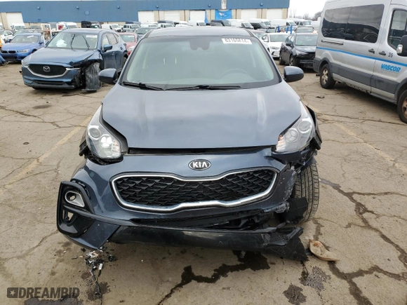 2022 Kia Sportage LX with VIN KNDPMCACXN7993373, listed as a Copart auction lot 83165814 with 60,151 mi miles and Salvage Title. Bid and sale history available at carsss.com. Image 5.