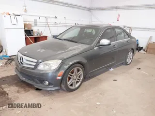 2009 Mercedes-Benz C-Class 3.5L Sport with VIN WDDGF56X59F212066, listed as a IAAI auction lot 41279151 with Not Provided miles. Bid and sale history available at carsss.com. Image 2.