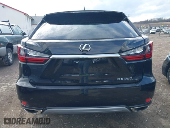 2022 Lexus RX with VIN 2T2HZMDA8NC328150, listed as a IAAI auction lot 41686701 with 42,987 mi miles. Bid and sale history available at carsss.com. Image 16.