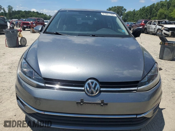 2021 Volkswagen Golf TSI с VIN 3VWG57AU8MM013671, выставлен на аукционе Copart как лот 61661164 с пробегом 37 250 миль миль и Списание • Salvage title. История ставок и продаж доступна на DreamBid. Изображение 5.