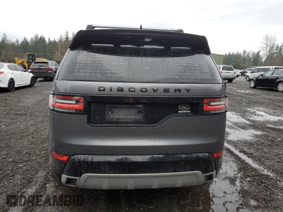 2018 Land Rover Discovery HSE with VIN SALRR2RVXJA053798, listed as a Copart auction lot 86340244 with 58,322 mi miles and Salvage Title. Bid and sale history available at DreamBid. Image 6.