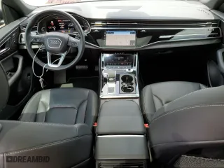 2021 Audi Q8 Premium Plus with VIN WA1EVAF13MD001455, listed as a Copart auction lot 54712313 with 30,394 mi miles. Bid and sale history available at carsss.com. Image 8.