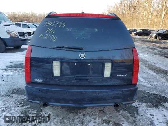 2007 Cadillac SRX with VIN 1GYEE63A270134107, listed as a Copart auction lot 88247655 with 0 mi miles and Salvage Title. Bid and sale history available at carsss.com. Image 6.