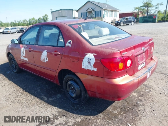 2004 Toyota Corolla CE with VIN 2T1BR32E44C296063, listed as a IAAI auction lot 42144391 with 299,999 mi miles and . Bid and sale history available at DreamBid. Image 3.