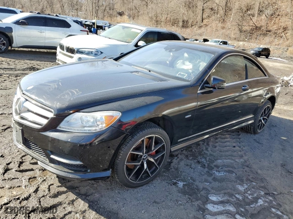 2012 Mercedes-Benz CL-Class CL 550 with VIN WDDEJ9EB7CA029954, listed as a Copart auction lot 43353305 with NaN miles and Clean Title. Bid and sale history available at carsss.com. Image 1.