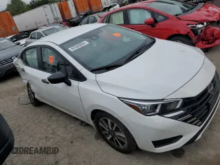 2024 Nissan Versa S with VIN 3N1CN8DV4RL874244, listed as a Copart auction lot 67565994 with 6,761 mi miles and Salvage Title. Bid and sale history available at DreamBid. Image 4.