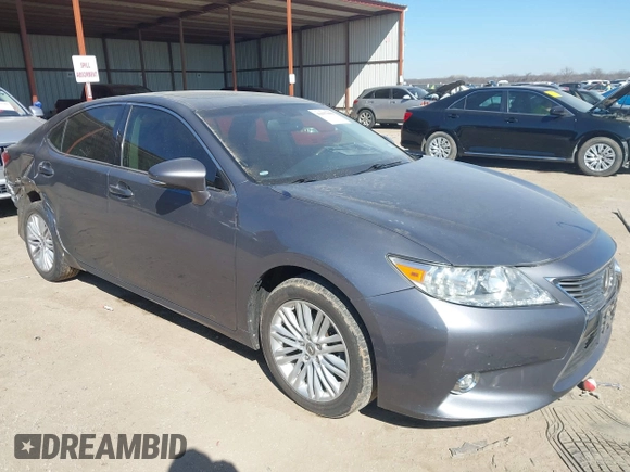 2015 Lexus ES 330 with VIN JTHBK1GG3F2179982, listed as a IAAI auction lot 41657099 with 103,642 mi miles and . Bid and sale history available at DreamBid. Image 1.