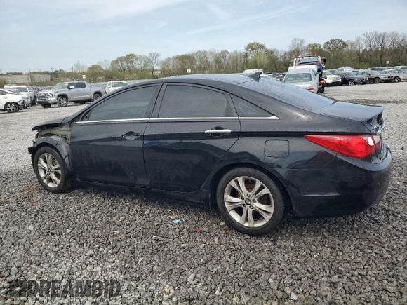 2012 Hyundai Sonata 2.4L Limited PZEV with VIN 5NPEC4AC7CH485242, listed as a Copart auction lot 49987005 with 183,182 mi miles and Salvage Title. Bid and sale history available at carsss.com. Image 2.