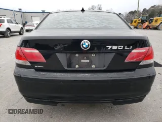 2006 BMW 7 Series 750Li z VIN WBAHN83526DT29128, wystawiony jako Copart lot #83745544 z przebiegiem 155 589 mil mil oraz Szkoda całkowita • Salvage title. Historia ofert i sprzedaży dostępna na DreamBid. Obrazek 6.