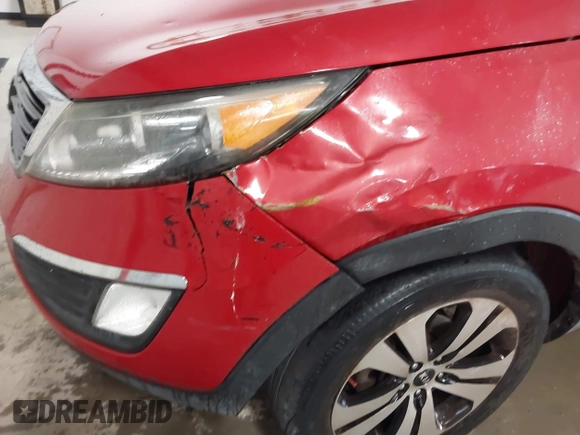 2011 Kia Sportage EX with VIN KNDPC3A29B7013959, listed as a IAAI auction lot 42196494 with 103,850 mi miles and . Bid and sale history available at carsss.com. Image 6.