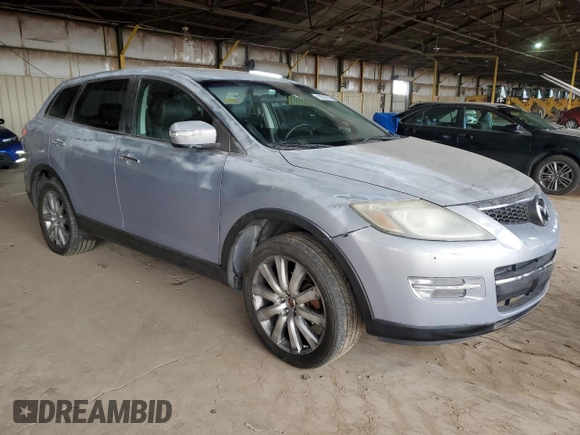 2008 Mazda CX-9 Touring with VIN JM3TB28AX80122111, listed as a Copart auction lot 80527944 with Not Provided miles and Salvage Title. Bid and sale history available at DreamBid. Image 4.