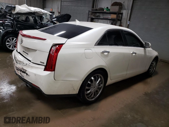 2013 Cadillac ATS Luxury with VIN 1G6AH5R37D0115727, listed as a Copart auction lot 79068334 with 169,749 mi miles and Salvage Title. Bid and sale history available at carsss.com. Image 3.