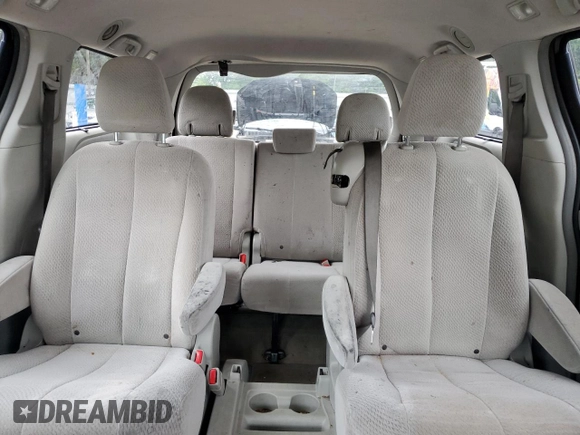 2013 Toyota Sienna LE AAS with VIN 5TDKK3DC3DS305228, listed as a Copart auction lot 57238075 with 204,001 mi miles and Salvage title. Bid and sale history available at DreamBid. Image 10.