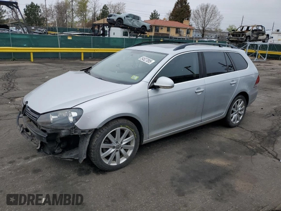 2012 Volkswagen Jetta TDI w/Sunroof & Nav with VIN 3VWPL7AJ0CM688540, listed as a Copart auction lot 54527095 with 123,072 mi miles and Salvage title. Bid and sale history available at DreamBid. Image 1.