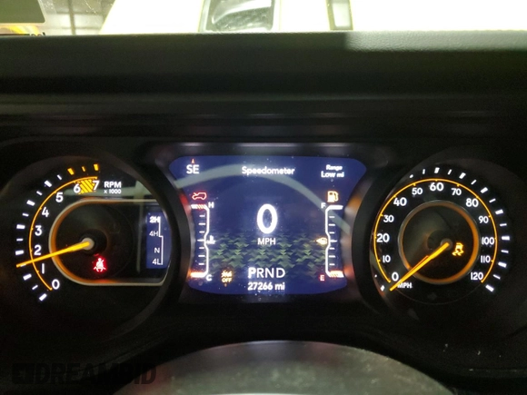 2024 Jeep Wrangler Rubicon with VIN 1C4PJXFG9RW283792, listed as a Copart auction lot 44061215 with 27,266 mi miles and Clean title. Bid and sale history available at DreamBid. Image 9.
