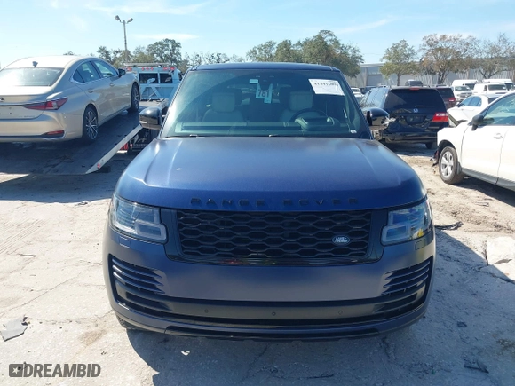 2021 Land Rover Range Rover with VIN SALGS5SE9MA440788, listed as a IAAI auction lot 41441609 with 15,850 mi miles. Bid and sale history available at carsss.com. Image 12.