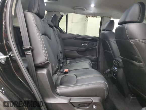 2025 Honda Pilot EX-L with VIN 5FNYG1H47SB070692, listed as a Copart auction lot 43446285 with 2,933 mi miles and Salvage Title. Bid and sale history available at carsss.com. Image 11.