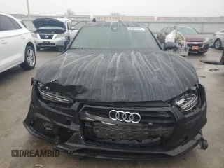 2017 Audi S7 Premium Plus with VIN WAUWFAFC5HN077894, listed as a Copart auction lot 43330095 with 87,049 mi miles and Salvage Title. Bid and sale history available at carsss.com. Image 5.