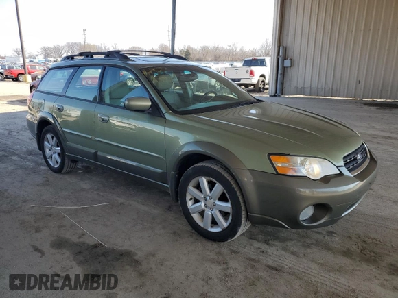 2006 Subaru Legacy Outback Limited with VIN 4S4BP62C667336861, listed as a Copart auction lot 48359395 with 191,518 mi miles and Salvage title. Bid and sale history available at DreamBid. Image 4.