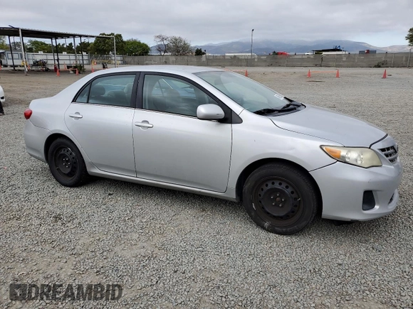 2013 Toyota Corolla L with VIN 5YFBU4EE5DP150089, listed as a Copart auction lot 54945625 with 210,027 mi miles and Salvage Title. Bid and sale history available at DreamBid. Image 4.