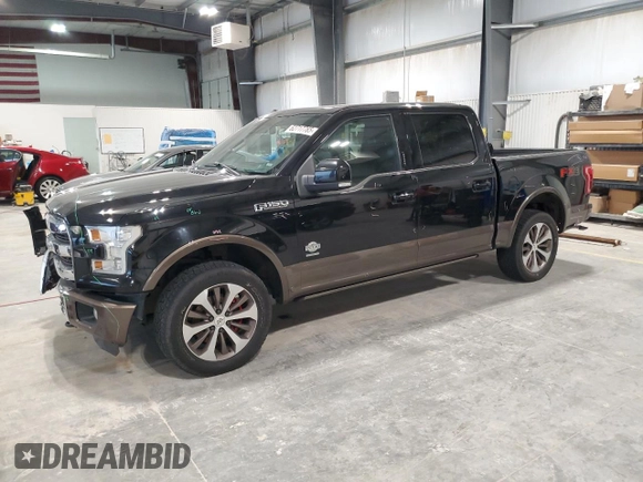 2016 Ford F-150 XLT with VIN 1FTEW1EG6GFA30417, listed as a Copart auction lot 62717765 with 125,726 mi miles and Salvage title. Bid and sale history available at DreamBid. Image 1.