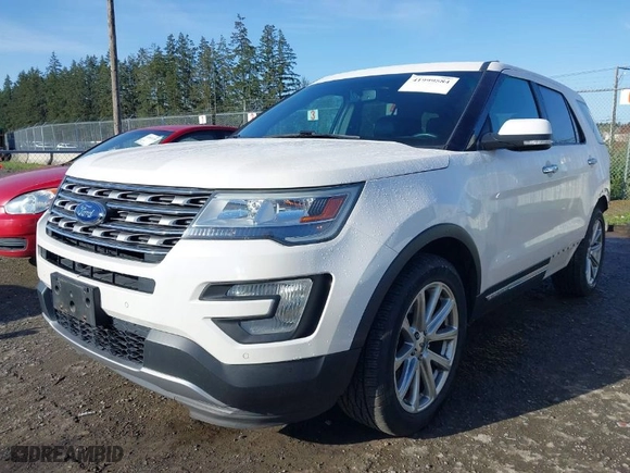 2016 Ford Explorer Limited with VIN 1FM5K8F89GGC20293, listed as a IAAI auction lot 41999584 with 90,840 mi miles. Bid and sale history available at carsss.com. Image 2.