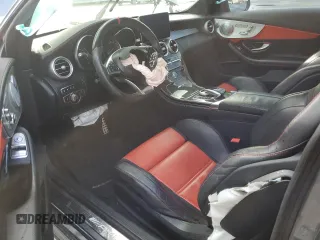 2017 Mercedes-Benz C 63 S AMG with VIN WDDWJ8HB0HF441282, listed as a Copart auction lot 86329554 with Not Provided miles and Salvage Title. Bid and sale history available at carsss.com. Image 8.