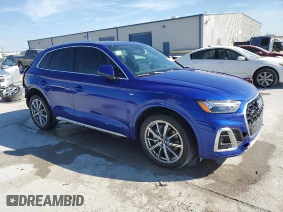 2021 Audi Q5 Premium Plus with VIN WA1E2AFY8M2029978, listed as a Copart auction lot 77748144 with 0 mi miles and Clean Title. Bid and sale history available at carsss.com. Image 4.