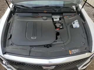 2024 Cadillac LYRIQ Luxury z VIN 1GYKPSRK6RZ121087, wystawiony jako Copart lot #83309844 z przebiegiem 3038 mil mil oraz Szkody całkowita. Historia ofert i sprzedaży dostępna na DreamBid. Obrazek 11.
