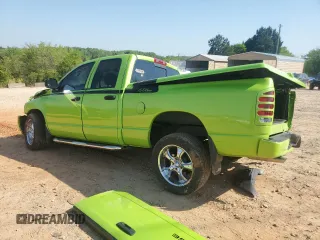 2005 Dodge 1500 SLT with VIN 1D7HA18D15S150472, listed as a Copart auction lot 53278505 with 109,457 mi miles and Salvage Title. Bid and sale history available at DreamBid. Image 2.