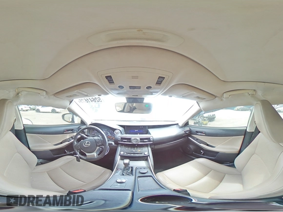 2017 Lexus IS 200t with VIN JTHBA1D26H5059736, listed as a Copart auction lot 52641675 with 120,602 mi miles and Salvage title. Bid and sale history available at DreamBid. Image 12.