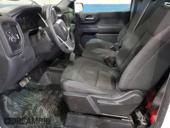 2020 Chevrolet Silverado 1500 Work Truck with VIN 3GCNWAEF6LG387614, listed as a Copart auction lot 45929705 with 1,824 mi miles and Clean Title. Bid and sale history available at DreamBid. Image 7.