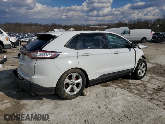 2018 Ford Edge SE с VIN 2FMPK3G90JBB12419, выставлен на аукционе Copart как лот 47110735 с пробегом 93 582 миль миль и На запчасти • Non repairable. История ставок и продаж доступна на DreamBid. Изображение 3.