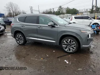 2023 Hyundai Santa Fe Calligraphy z VIN 5NMS5DAL3PH496061, wystawiony jako Copart lot #50381655 z przebiegiem 5 053 mil mil oraz Szkoda całkowita • Salvage title. Historia ofert i sprzedaży dostępna na DreamBid. Obrazek 4.