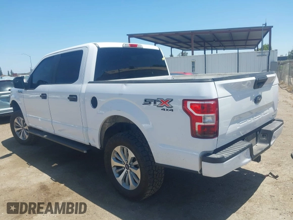 2018 Ford F-150 XL with VIN 1FTEW1EP8JKF82063, listed as a IAAI auction lot 42299414 with 153,706 mi miles and . Bid and sale history available at DreamBid. Image 3.