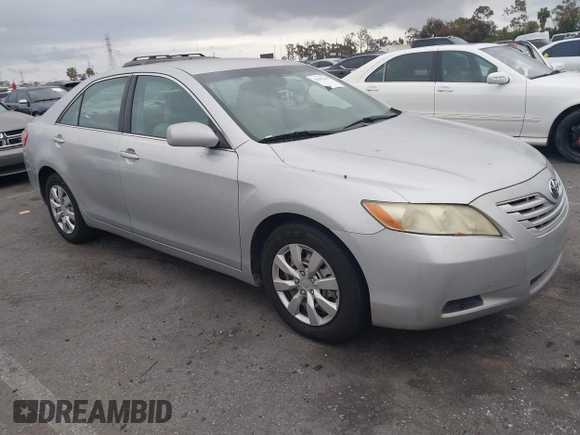 2007 Toyota Camry CE with VIN 4T1BE46K57U717034, listed as a IAAI auction lot 42192118 with 172,366 mi miles and . Bid and sale history available at DreamBid. Image 1.