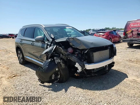 2022 Hyundai Santa Fe SEL with VIN 5NMS24AJ4NH434849, listed as a Copart auction lot 52390315 with 20,694 mi miles and Non Repairable. Bid and sale history available at DreamBid. Image 11.
