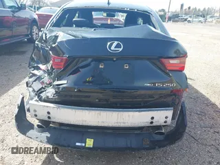 2015 Lexus IS 250 with VIN JTHCF1D22F5025957, listed as a IAAI auction lot 42059839 with 68,030 mi miles. Bid and sale history available at carsss.com. Image 6.