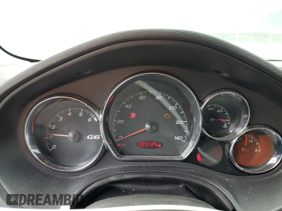 2005 Pontiac G6 GT with VIN 1G2ZH548254135093, listed as a Copart auction lot 59563415 with 223,125 mi miles and Non repairable. Bid and sale history available at DreamBid. Image 9.