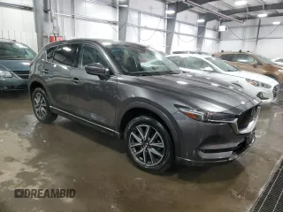 2018 Mazda CX-5 S Premium with VIN JM3KFBDM3J1425246, listed as a Copart auction lot 89319745 with 73,294 mi miles and Salvage Title. Bid and sale history available at DreamBid. Image 4.