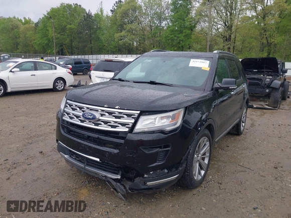 2018 Ford Explorer Limited with VIN 1FM5K7F89JGB67600, listed as a IAAI auction lot 41972087 with 127,221 mi miles and . Bid and sale history available at carsss.com. Image 6.