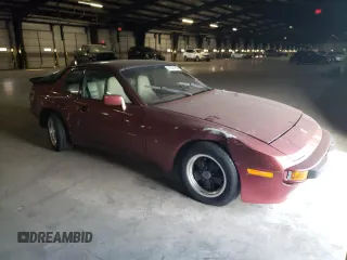 1984 Porsche 944 with VIN WP0AA0948EN461206, listed as a Copart auction lot 43544955 with 15,862 mi miles and Salvage title. Bid and sale history available at DreamBid. Image 4.
