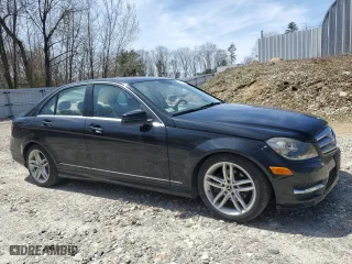 2012 Mercedes-Benz C-Class C 300 Sport with VIN WDDGF8BBXCR197159, listed as a Copart auction lot 54054625 with 90,875 mi miles and Salvage Title. Bid and sale history available at carsss.com. Image 4.