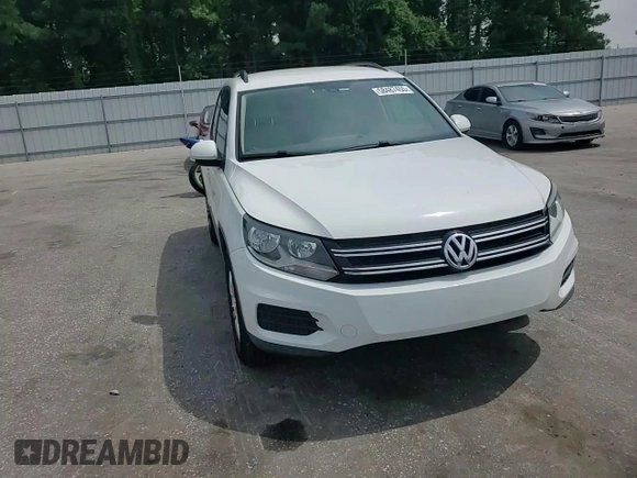 2017 Volkswagen Tiguan S with VIN WVGAV7AX7HK017576, listed as a Copart auction lot 58487455 with 100,034 mi miles and Salvage title. Bid and sale history available at DreamBid. Image 14.