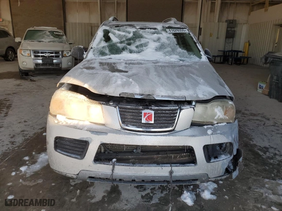 2007 Saturn VUE I4 with VIN 5GZCZ33D87S835523, listed as a Copart auction lot 41629355 with 0 mi miles and Salvage Title. Bid and sale history available at carsss.com. Image 5.
