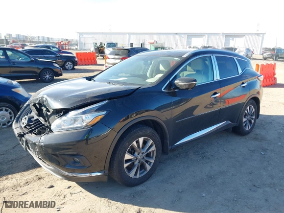 2015 Nissan Murano S with VIN 5N1AZ2MH7FN230762, listed as a IAAI auction lot 41011815 with 98,331 mi miles. Bid and sale history available at carsss.com. Image 16.
