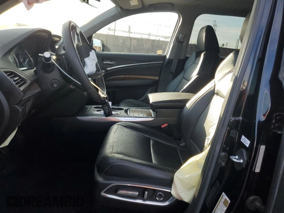 2020 Acura MDX w/Technology Pkg with VIN 5J8YD3H51LL016169, listed as a Copart auction lot 45782465 with 21,057 mi miles and Salvage Title. Bid and sale history available at carsss.com. Image 7.